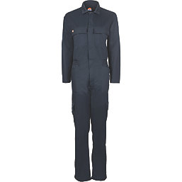 Dickies Everyday Womens Boiler Suit/Coverall Navy Blue X Large 42-48" Chest 30" L
