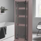 Towelrads 1600mm x 500mm 2620BTU Anthracite Flat  Towel Radiator