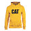 CAT Trademark Hooded Sweatshirt Yellow / Black Small 36-38" Chest