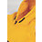 CAT Trademark Hooded Sweatshirt Yellow / Black Small 36-38" Chest
