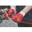 Site  PVC Dipped Gloves Red X Large
