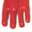 Site  PVC Dipped Gloves Red X Large