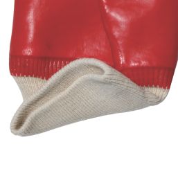 Site  PVC Dipped Gloves Red X Large