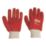 Site  PVC Dipped Gloves Red X Large