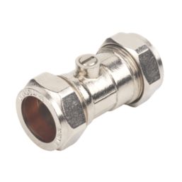 Flomasta Isolating Valves 22mm 2 Pack