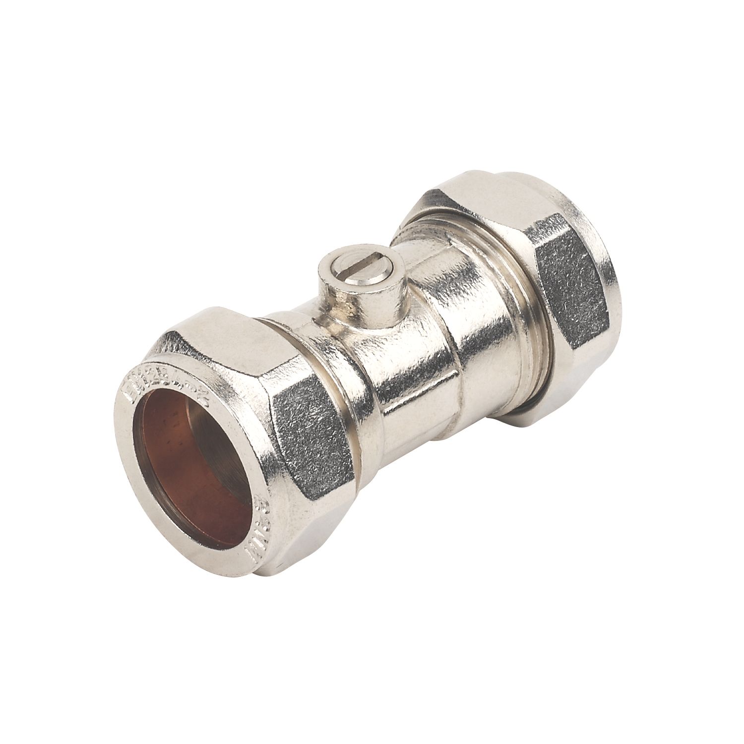 Flomasta Isolating Valves 22mm 2 Pack (79943)