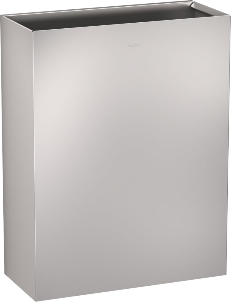 WallMounted Waste Bin Stainless Steel Screwfix