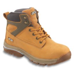 JCB Fast Track   Safety Boots Honey Size 9