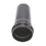 FloPlast  Push-Fit Single Socket Soil Pipe Black 110mm x 1m