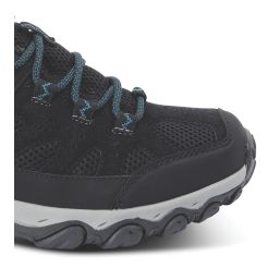 Regatta Edgepoint IV Low Size 5 Womens Black / Storm Blue Waterproof  Non Safety Trainers