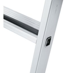 Zarges Aluminium 2.6m 6 Step Platform Step Ladder With Handrail