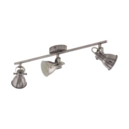 Eglo Seras LED 3-Light Spotlight Antique Nickel/Cream 2.8W 250lm