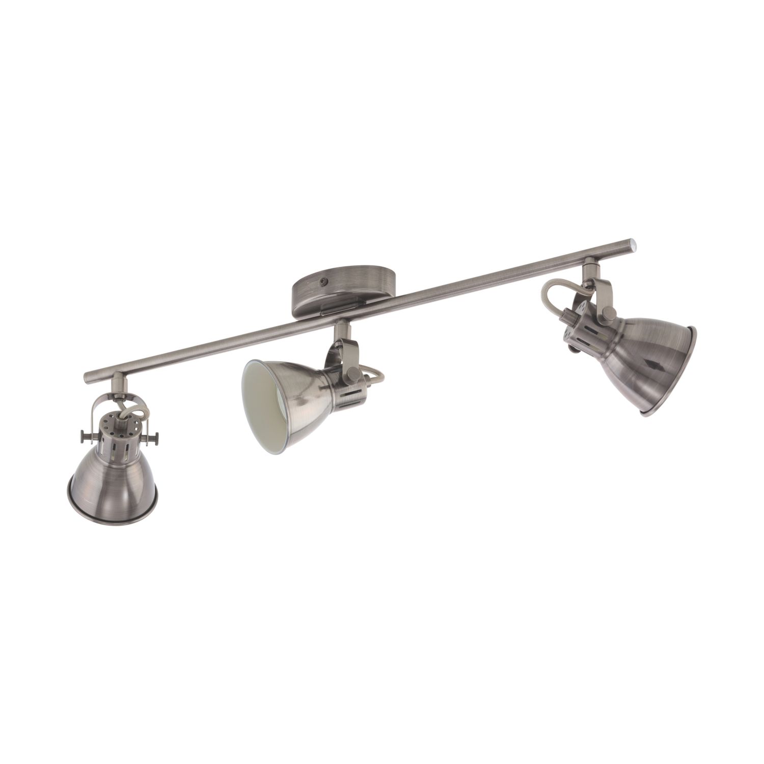 Eglo Seras LED 3-Light Spotlight Antique Nickel/Cream 2.8W 250lm (799CX)