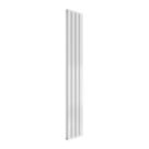 Reina Flat Double 1800mm x 292mm 2636BTU White Vertical Designer Radiator