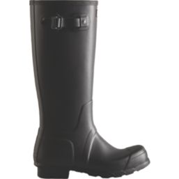 Hunter Original Tall Size 12  Black Non Safety Wellies