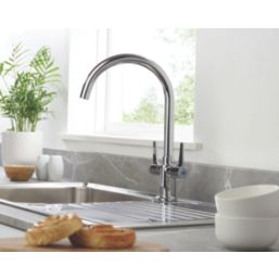 Bristan Design Utility Mono Sink Mixer Chrome-Plated 1 Pair