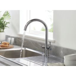 Bristan Design Utility Mono Sink Mixer Chrome-Plated 1 Pair