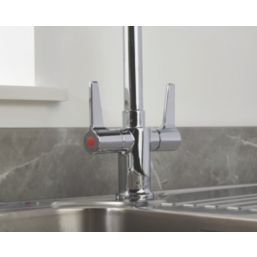 Bristan Design Utility Mono Sink Mixer Chrome-Plated 1 Pair