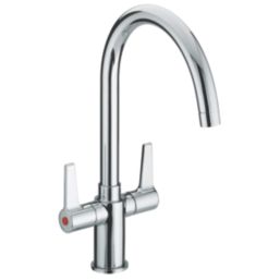 Bristan Design Utility Mono Sink Mixer Chrome-Plated 1 Pair