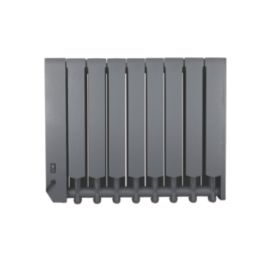 Masterplug Comfort 1500W Oil Wall-Mounted Oil-Filled Radiator Grey