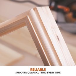 Evolution R210SMS-300+ 210mm  Electric Single-Bevel Sliding Multi-Material Mitre Saw 110V