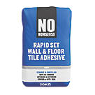 No Nonsense  Wall & Floor Rapid Set Tile Adhesive Grey 20kg