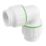 Flomasta  Plastic Push-Fit Equal 90° Elbow 22mm