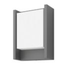 Philips Arbour Outdoor LED Wall Light Anthracite 6W 600lm