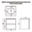 Newland  Double Drawer Wall-Mounted Vanity Unit with Basin Matt Midnight Mist 500mm x 450mm x 540mm