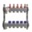 Warmup 5 Port S3 Underfloor Heating Manifold Stainless Steel