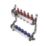 Warmup 5 Port S3 Underfloor Heating Manifold Stainless Steel
