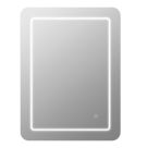 Kansas Rectangular Bathroom Mirror With 2880lm LED Light 500mm x 700mm
