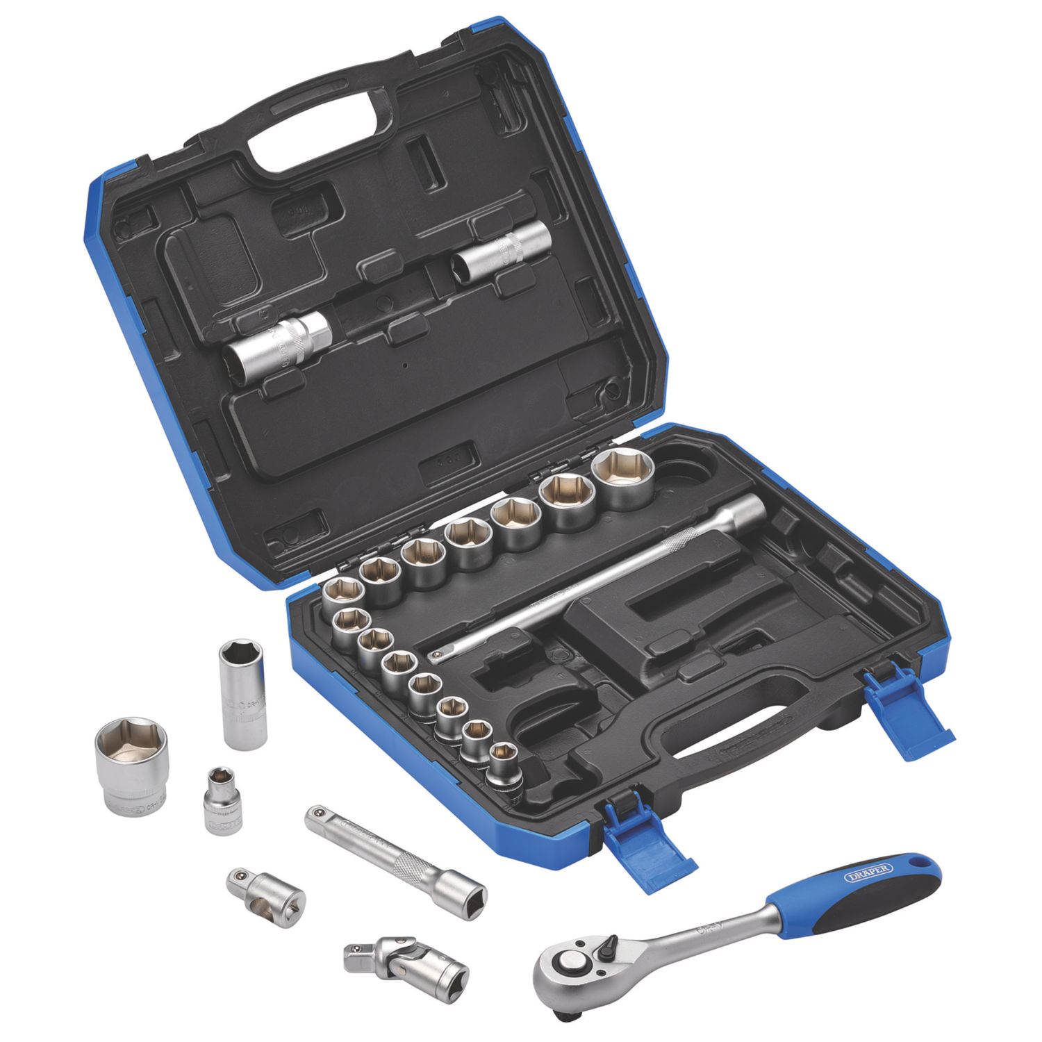 Draper Mixed Drive Metric Socket Set 24 Pieces (800CN)