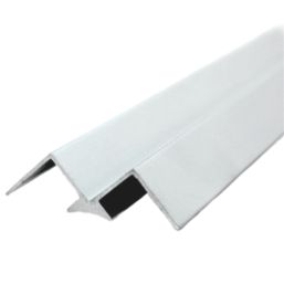 Multipanel Type A Internal Corner Satin Aluminium 2450mm x 11mm