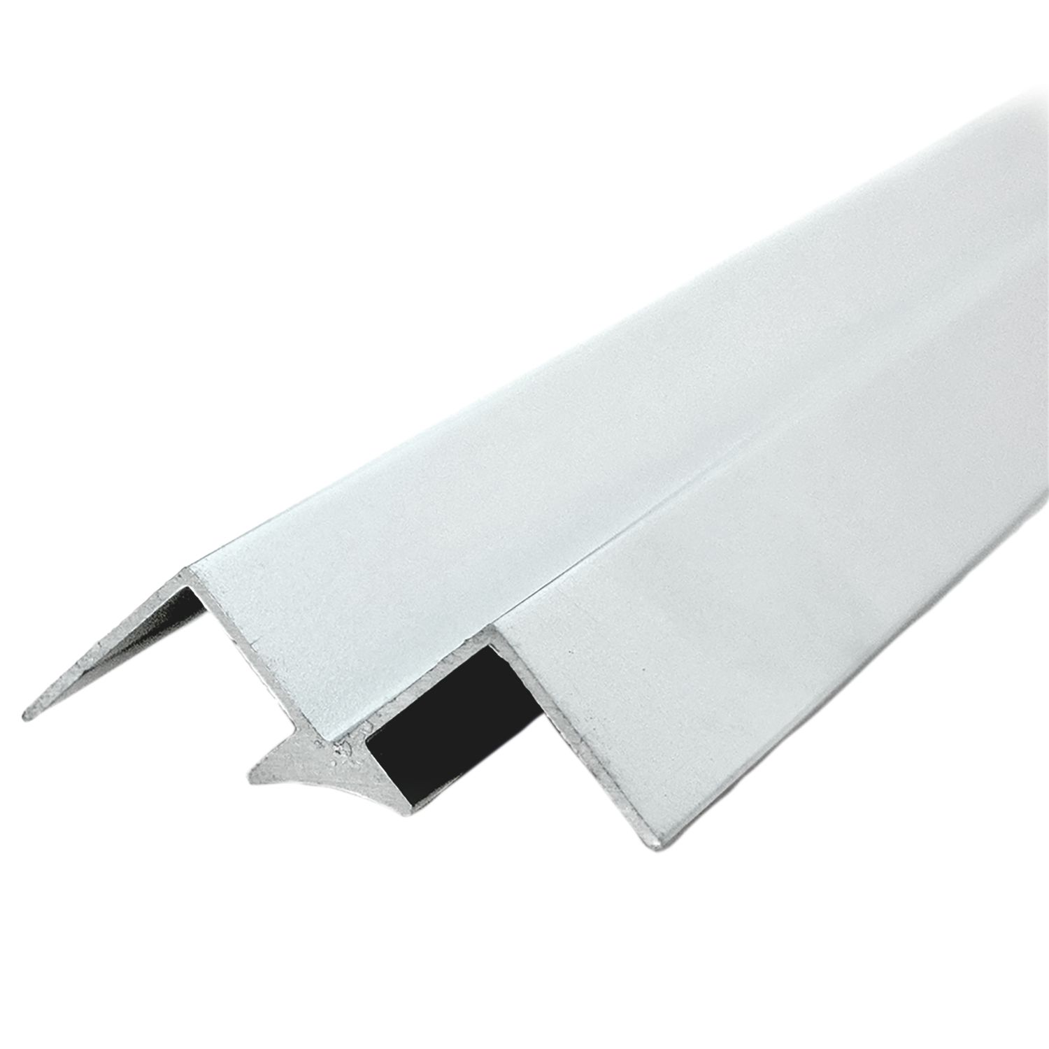 Multipanel Type A Internal Corner Satin Aluminium 2450mm x 11mm (800JE)