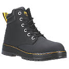 Dr Martens Batten   Safety Boots Black Size 8