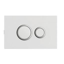 Fluidmaster 1000Z-031-P1 Dual-Flush Pneumatic Plate White