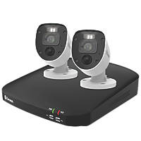 Swann SWDVK-446802-EU 1TB 4-Channel 1080p CCTV DVR Kit & 2 Indoor & Outdoor Cameras