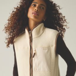 Regatta Frankie Womens Bodywarmer Light Vanilla / Mocha  Size 18