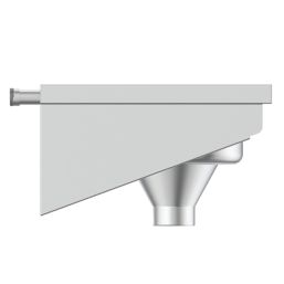 Armitage Shanks Dee Cleaners Sink No Tap Holes 510mm