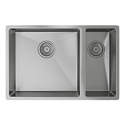 ETAL Elite 1.5 Bowl Stainless Steel Kitchen Sink  670mm x 440mm