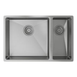 ETAL Elite 1.5 Bowl Stainless Steel Kitchen Sink  670mm x 440mm