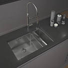 ETAL Elite 1.5 Bowl Stainless Steel Kitchen Sink  670mm x 440mm