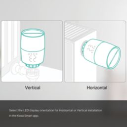 TP-Link Kasa White Smart Thermostatic Radiator Head