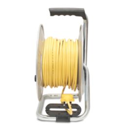 Stanley 13A 4-Gang 25m  FatMax Cable Reel + 2.1A 2-Outlet Type A USB Charger 240V