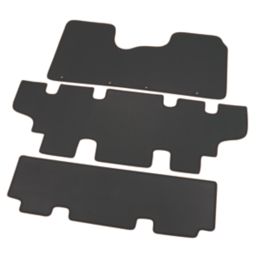 Unique Products Vauxhall Vivaro Mini Bus 2014 - 2019 Rubber Automotive Mat 3 Pieces
