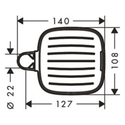 Hansgrohe Casetta Soap Dish Chrome