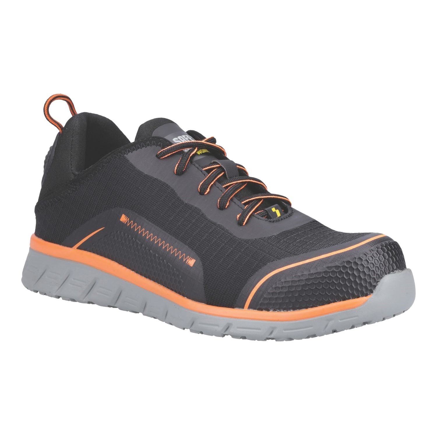 Safety Jogger Ligero2 S1P Low Size 8 Orange Safety Trainers (800XH)