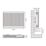 Flomasta 600mm x 700mm 2271BTU White Type 11 Convector Radiator
