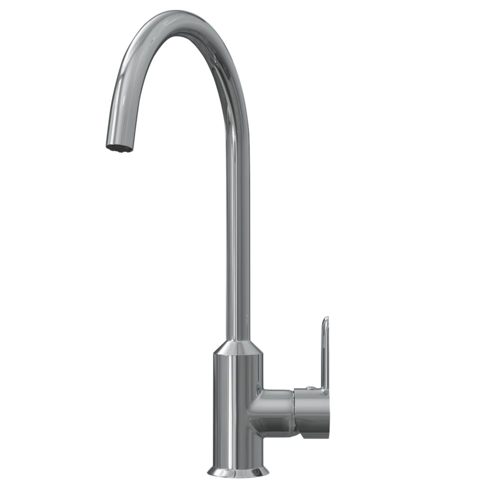 ETAL Single Lever Mono Mixer Kitchen Tap Polished Chrome | Kitchen ...